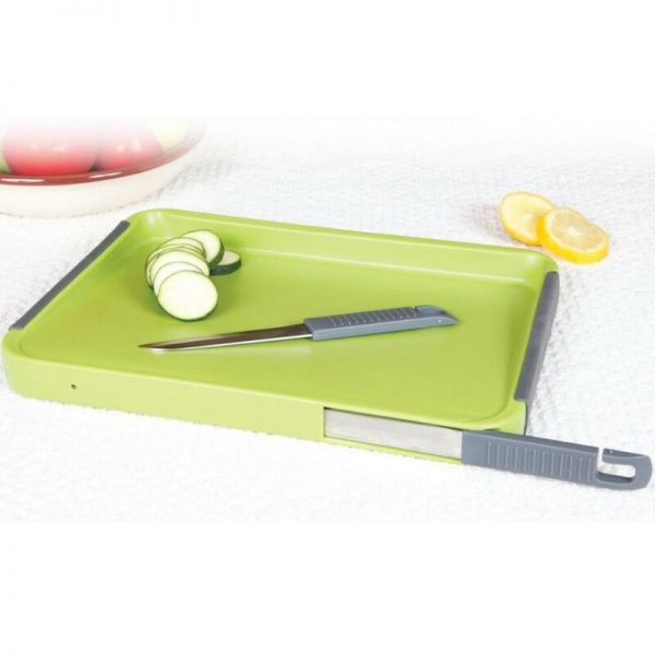 Chefright cutting board and knife set